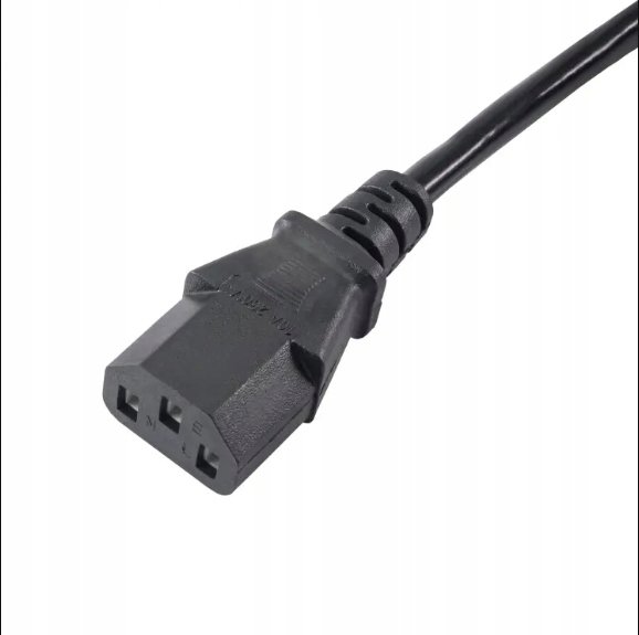 AKYGA Kabel zasilający Akyga AK-PC-05A CCA CEE 7/7 / IEC C13 5 m — 8