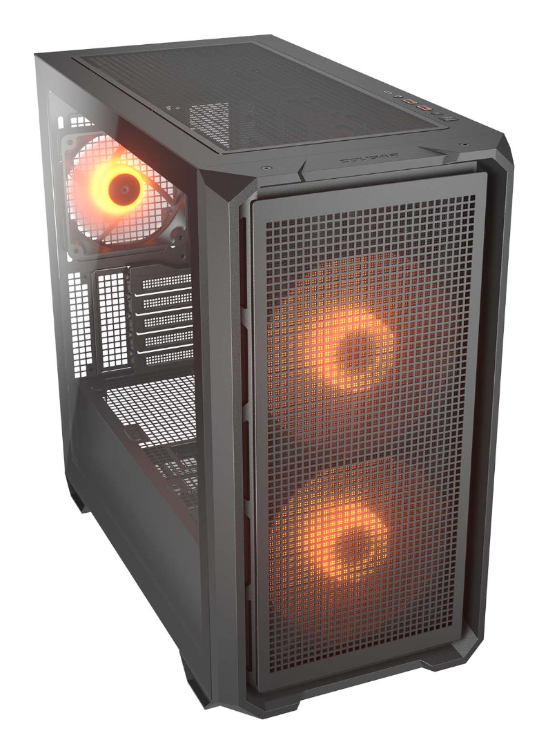 COUGAR Obudowa MX600 Mini RGB, Mini Tower, Czarna — 7