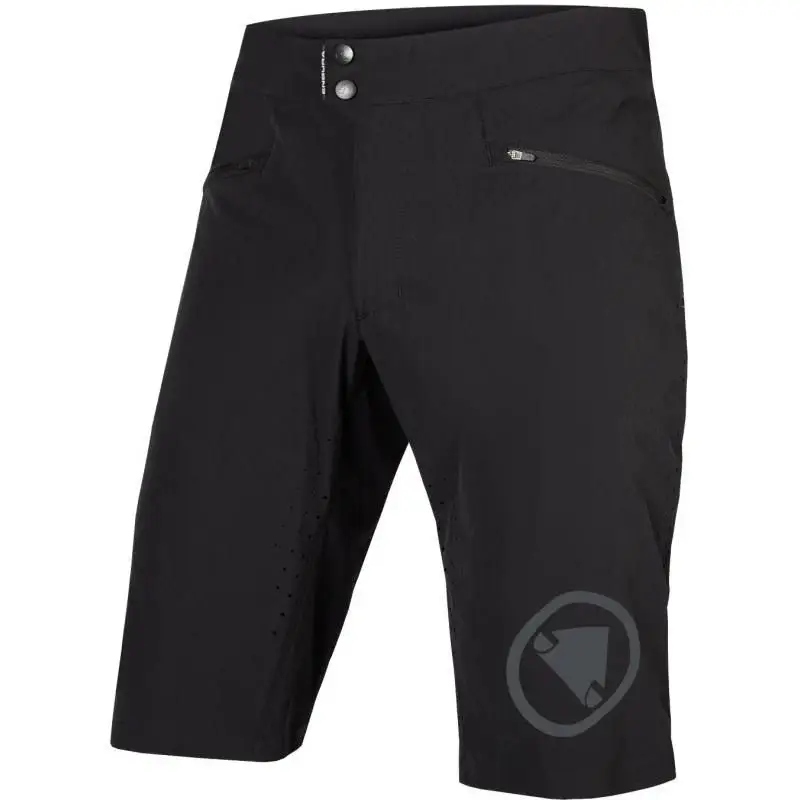 Spodenki rowerowe Endura Singletrack Lite Short czarne rozmiar XXL