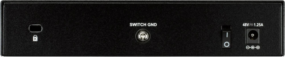 D-LINK 8-port 10/100/1000 Desktop Switch w/ 4 PoE Ports — 3