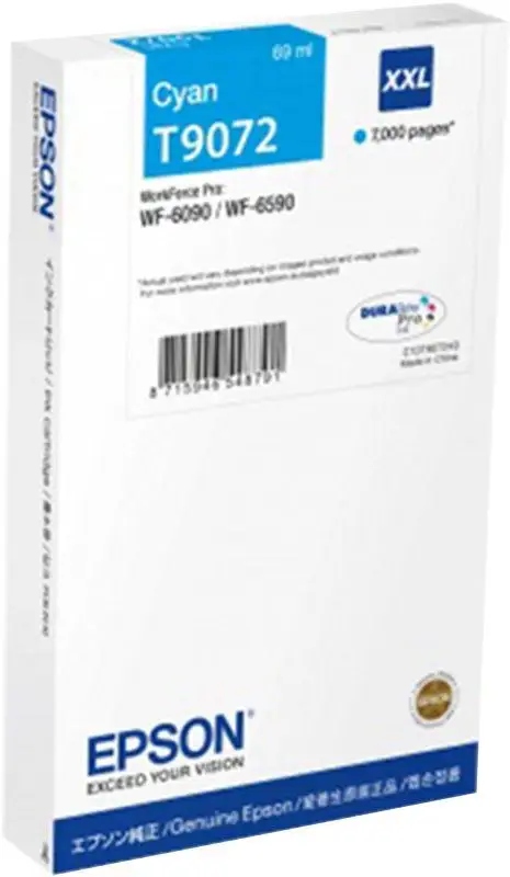 Tlač Epson WorkForCE Pro WF6090DW modrá (azúrová)