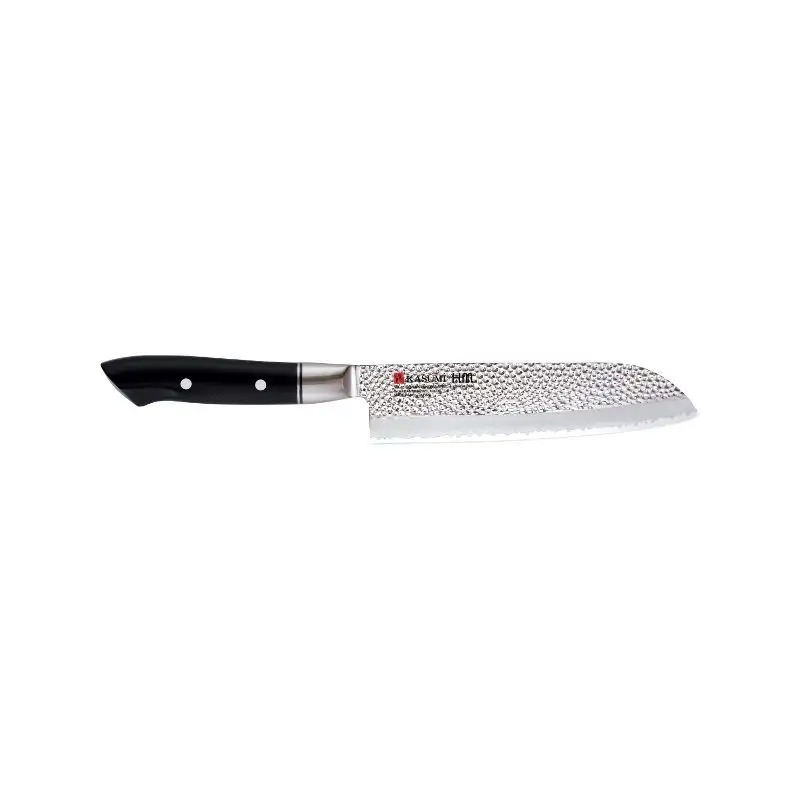 Nôž santoku Kasumi Hm 18 cm VG-10 san-mai kladivový 59-60 Hrc