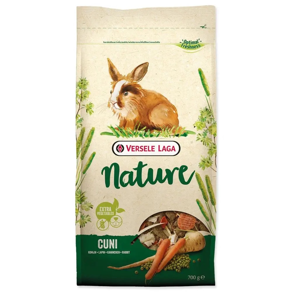 Levně Versele-Laga Cuni Nature 4x700g krmivo pro králíky