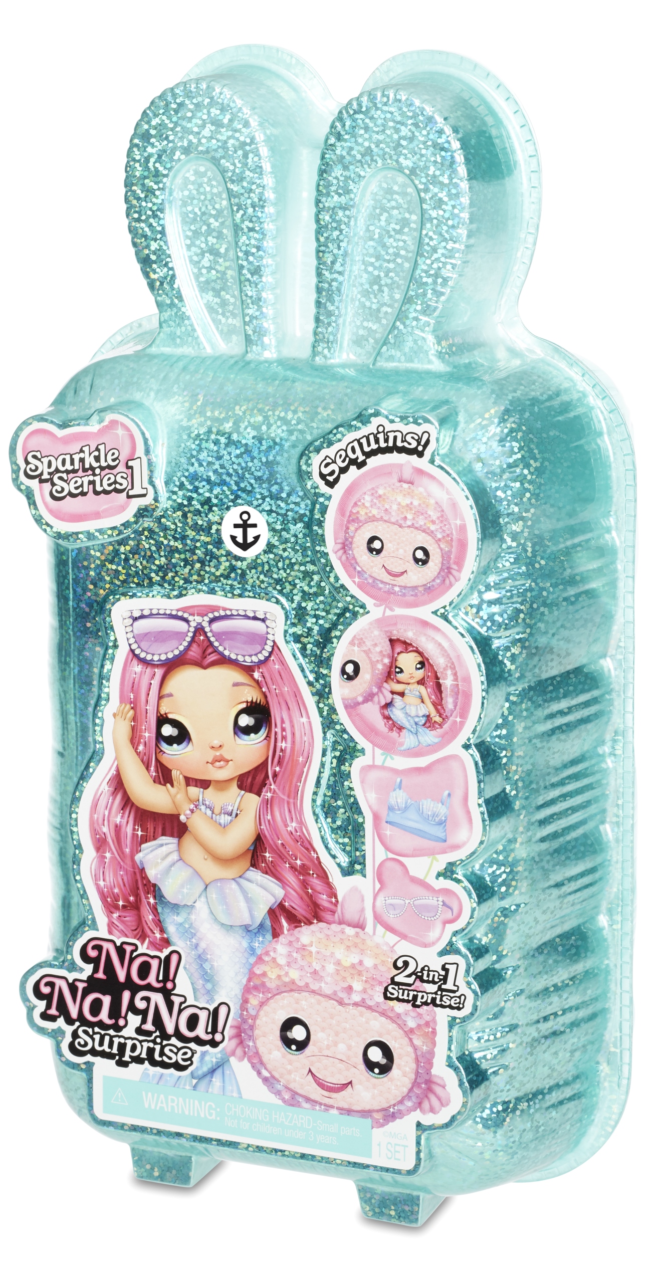 

Na! Na! Na! Surprise 2-in-1 Pom Doll- Sailor Blu