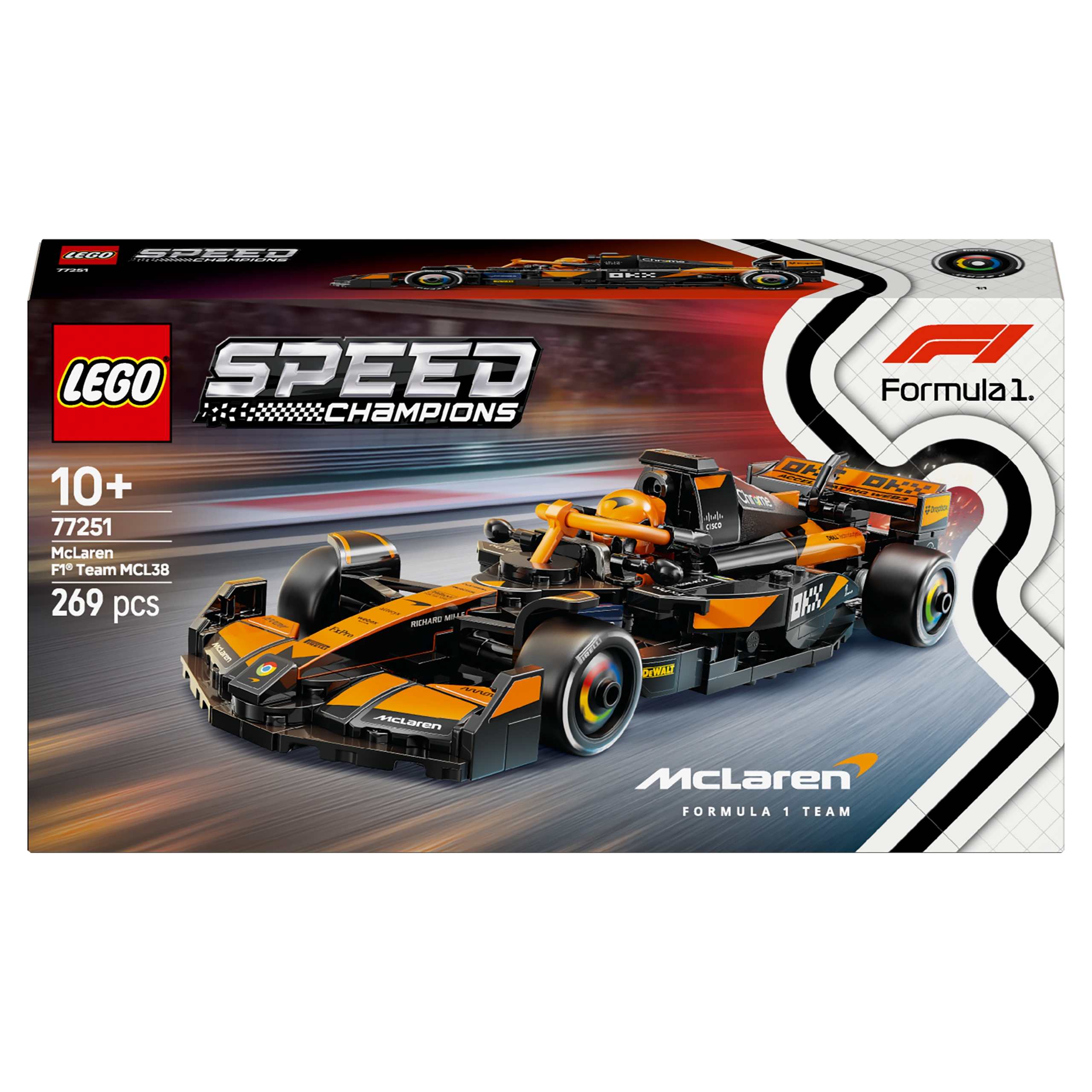 stavebnice 77251 Speed Champions Bolide F1 McLaren Team lego