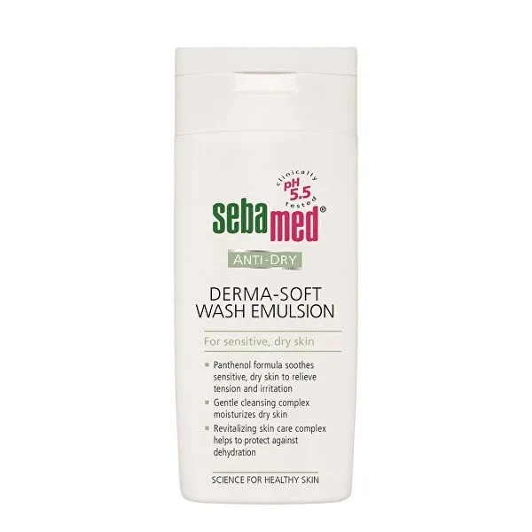 Sebamed Anti-Dry Derma-Soft Mycí Emulze – emulze na mytí obličeje 200 Ml