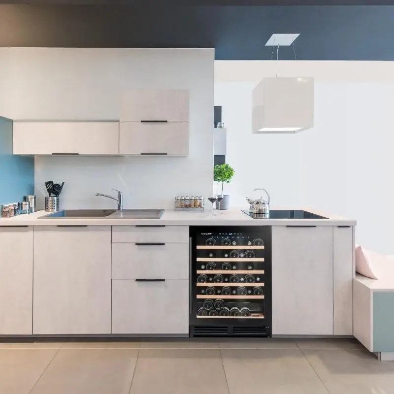 Chłodziarka do wina Climadiff CBU51S2B Funkcje oświetlenie wewnętrzne LED