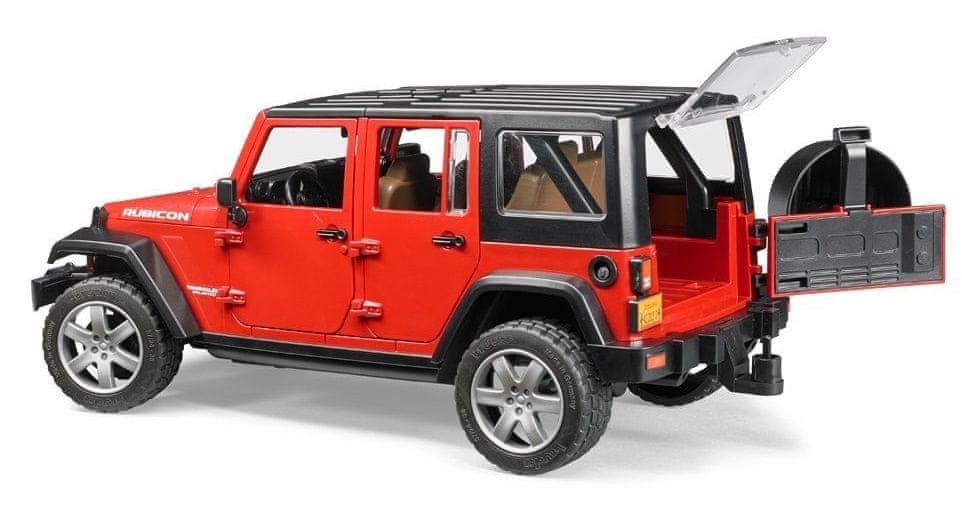 Bruder Jeep wrangler rubicon 02525 Rodzaj pojazdu Osobowe