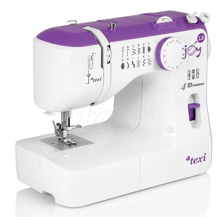 Texi Joy 13 Purple fioletowa domowa maszyna do szycia 13 ściegow