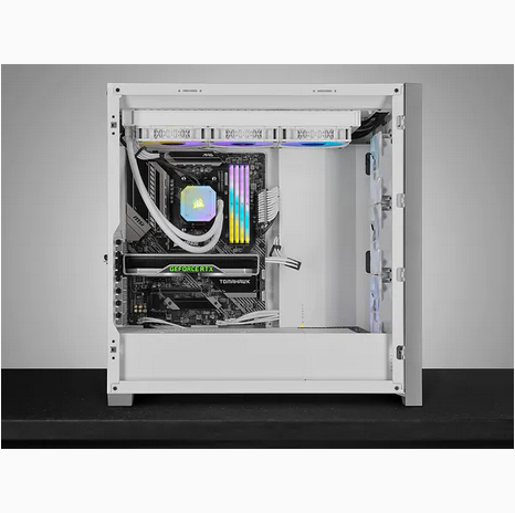 CORSAIR DDR4, 3200MHz 16GB 2x8GB Dimm, 16-20-20-38, XMP 2.0, Vengeance RGB RT, RGB LED, Black PCB, 1.35V, for AMD Ryzen — 7