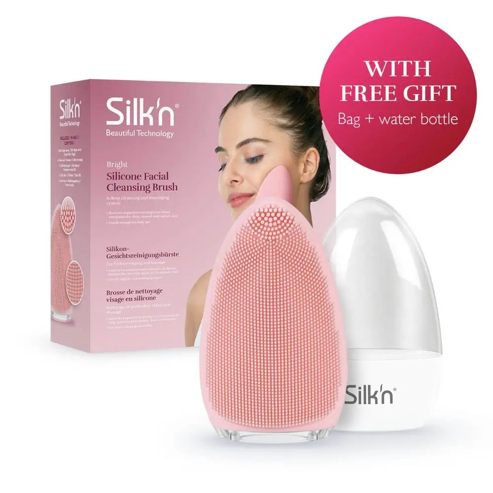 Silk'n Bright čistící přístroj na obličej Pink