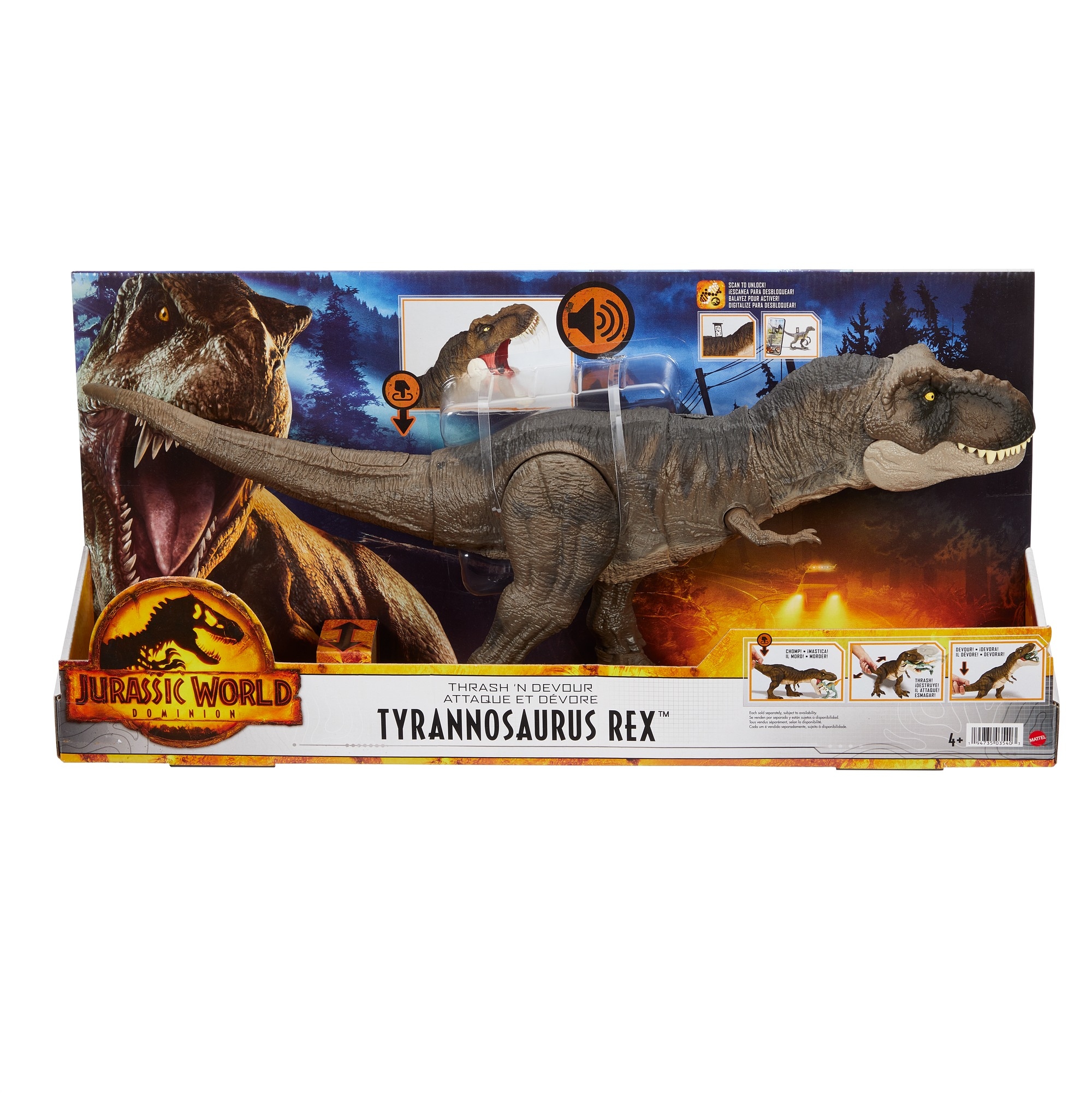 

Jurassic World Tyranozaur Niszcz i pożeraj HDY55
