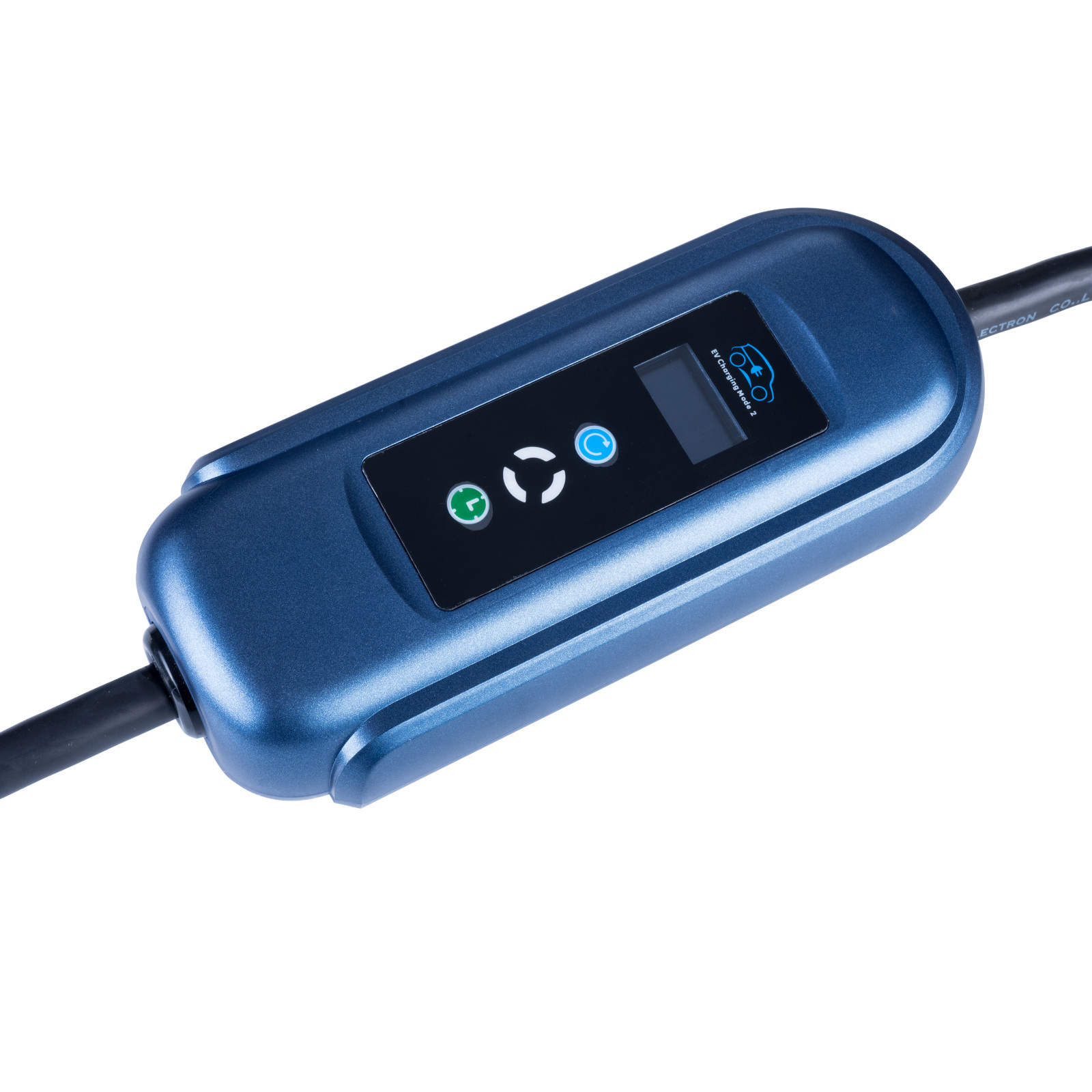 AKYGA Ładowarka do samochodów elektrycznych Akyga AK-EC-12 CEE 5pin Type2 LCD 3-fazy 16A 11kW 5m — 11