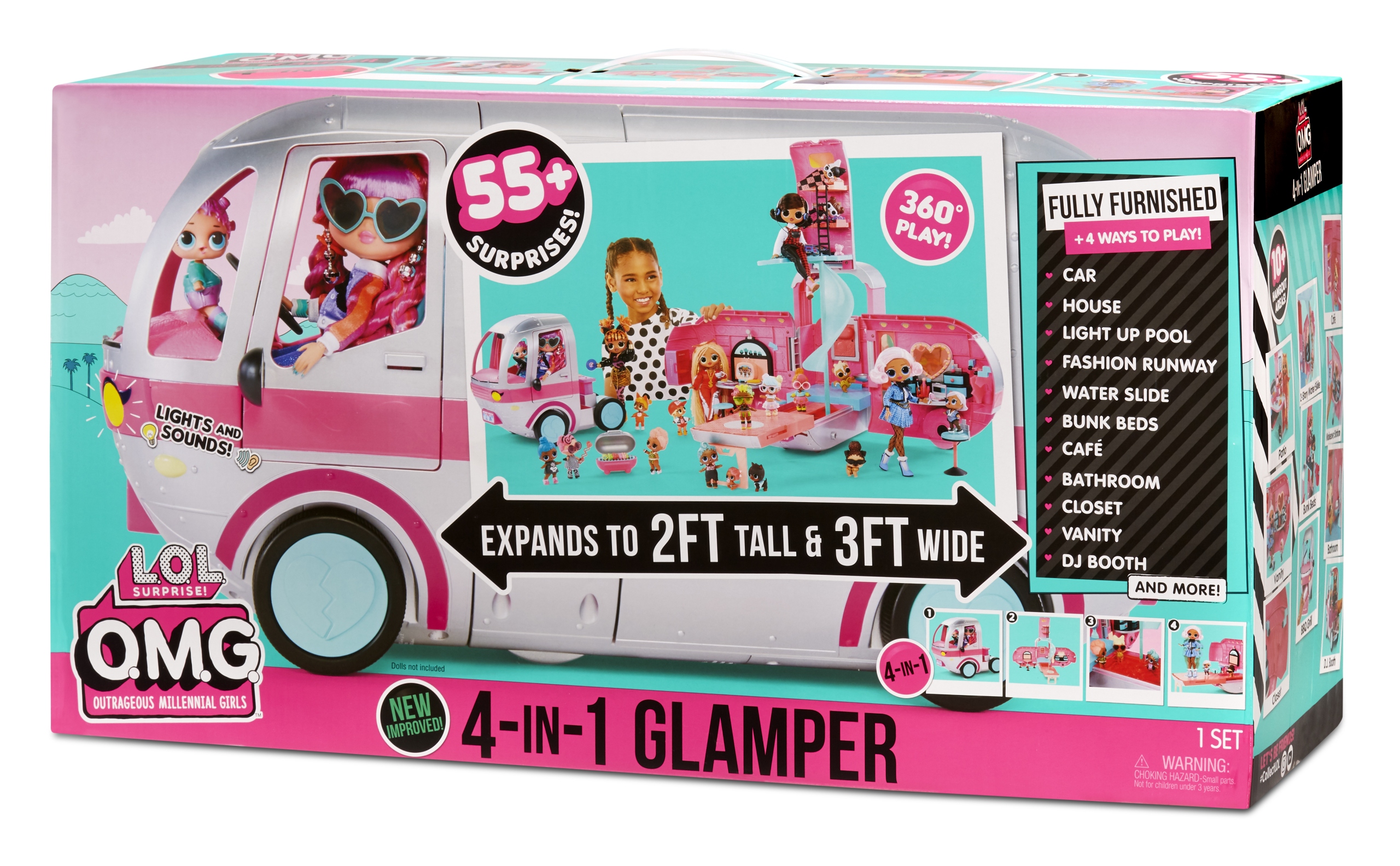 Lol Omg Kamper Glamper Zestaw 502500