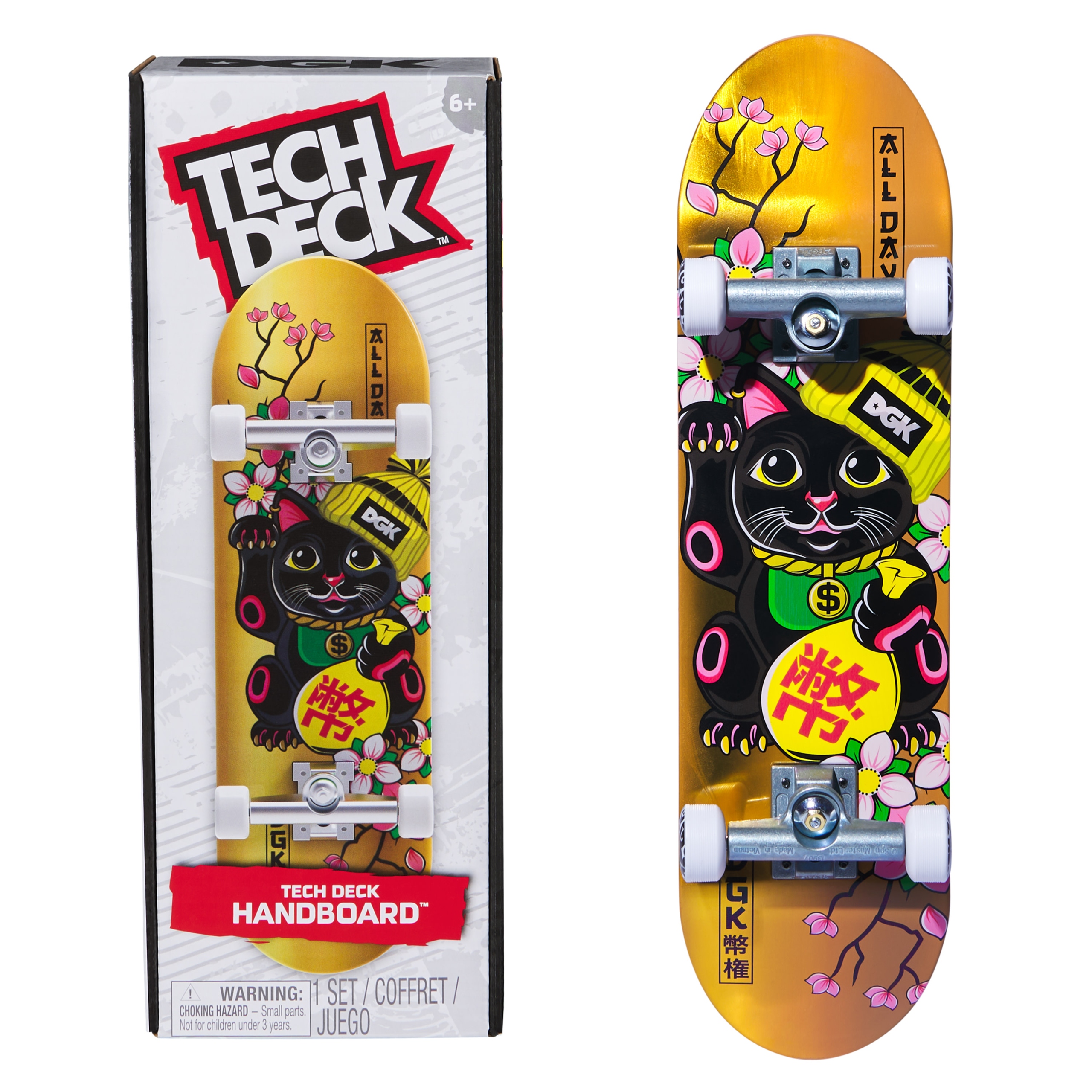 Spin Master Tech Deck Handboard Fingerboard Deskorolka Maxi Wzór Dgk XXL
