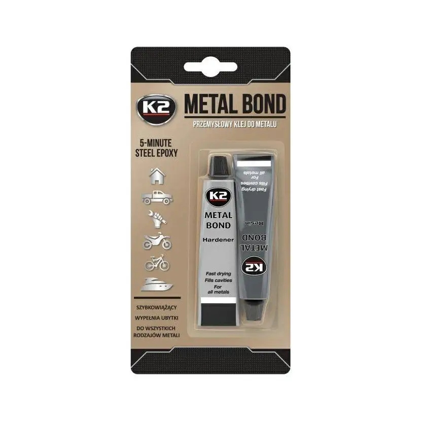 

K2 Metal Bond Klej do metalu Spawanie na zimno