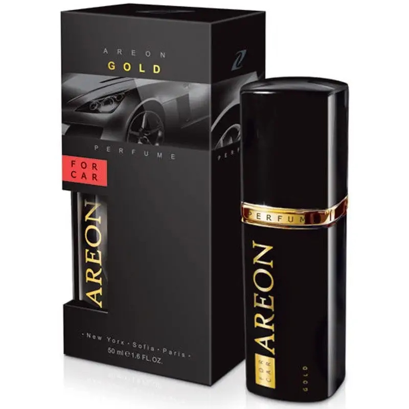 Areon Car New perfume 50ml Gold perfumy do auta długotrwałe