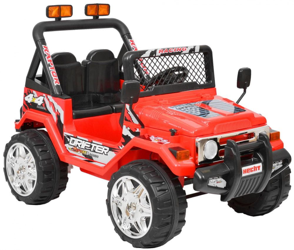 SAMOCHÓD TERENOWY - HECHT 56185 - SAMOCHÓD DLA DZIECI - JEEP DO ZABAWY