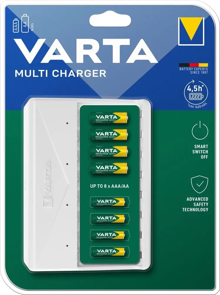Multifunkční nabíječka baterií Varta Consumer Batteries