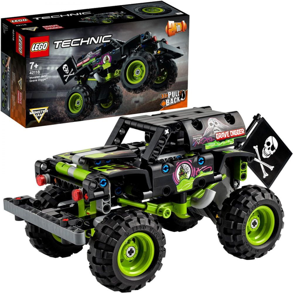 

Lego Technic Monster Jam Truck Grave Digger 42118