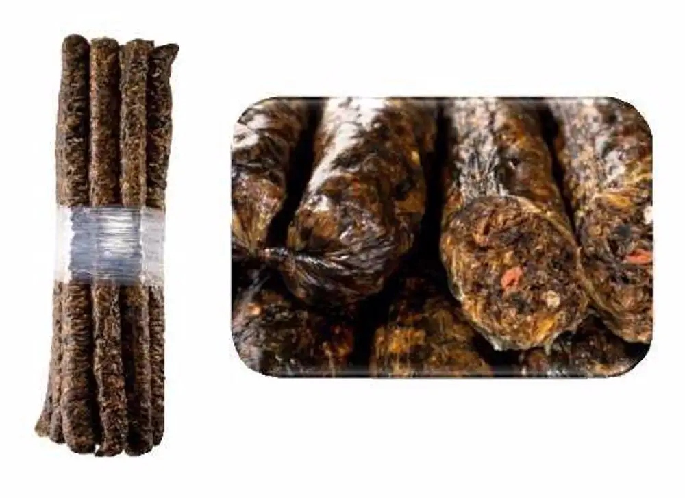 Levně Bow Wow klobása s hovězím masem a kolagenem, 12 kusů (F353)