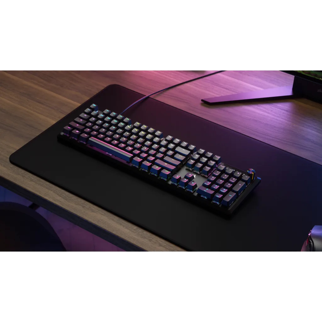 CORSAIR K70 CORE RGB Mechanical Black, Backlit RGB LED, MLX Red linear switches — 7