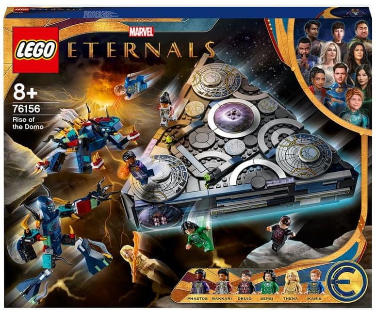 stavebnice Lego Marvel Domo jsou vyrobeny z 76156 1040 dílků Věk 8+