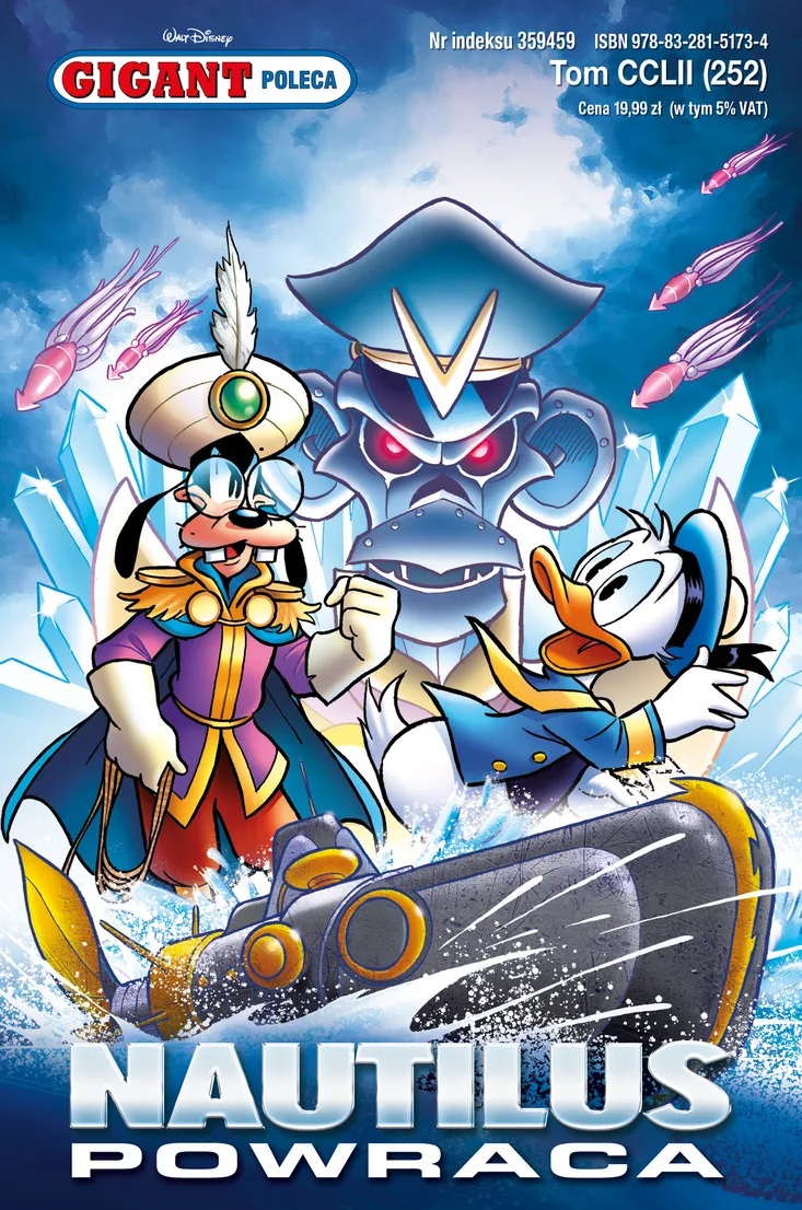 Gigant Poleca Tom 3/2024. Nautilus powraca Kaczor Donald