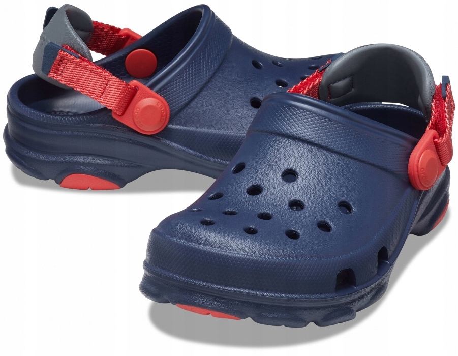 Crocs klapki dziecięce tworzywo sztuczne niebieski rozmiar 34,5