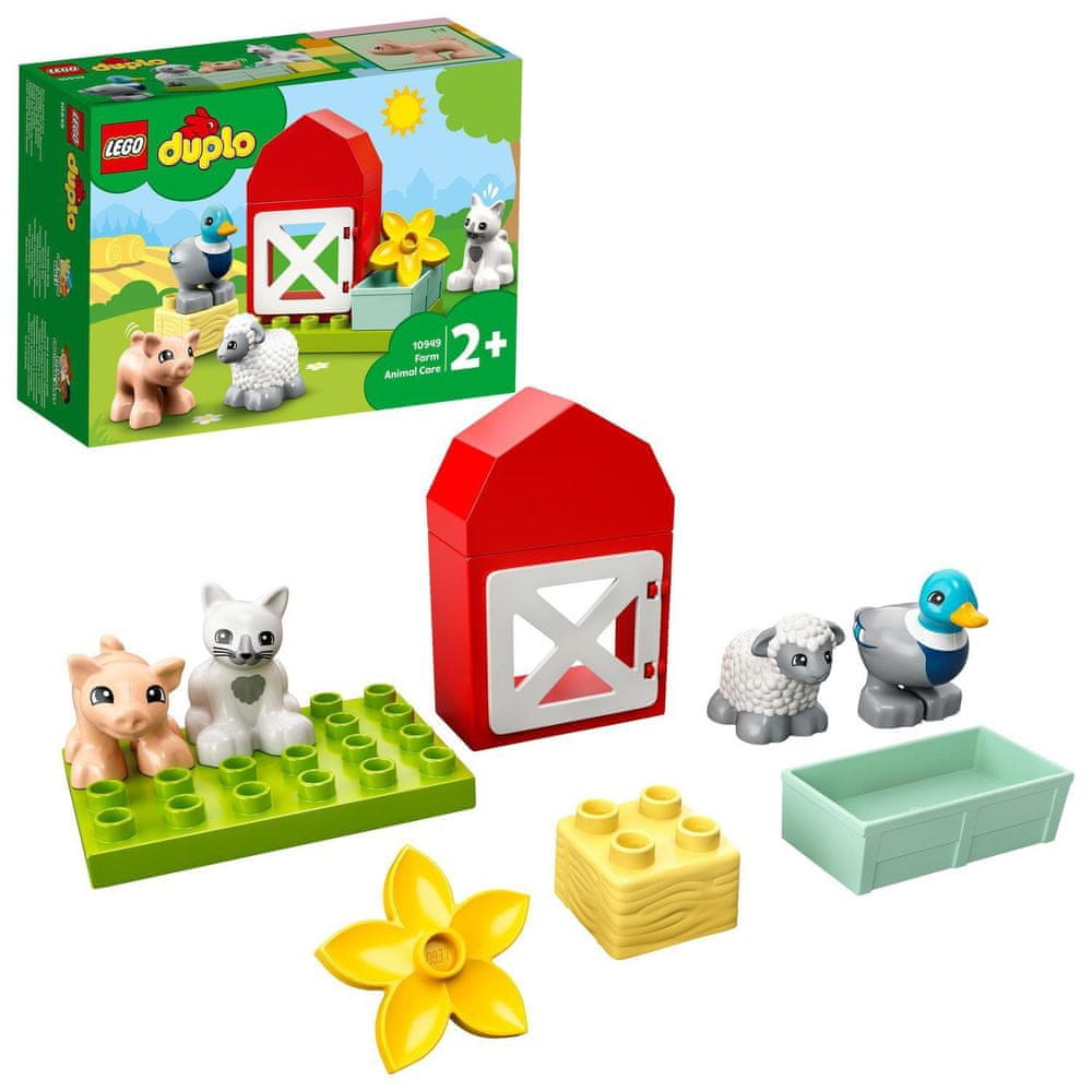 LEGO Duplo 10949 Zwierzęta Swinia Owca Kaczka Kot NOWE! NA PREZENT Numer produktu 10949