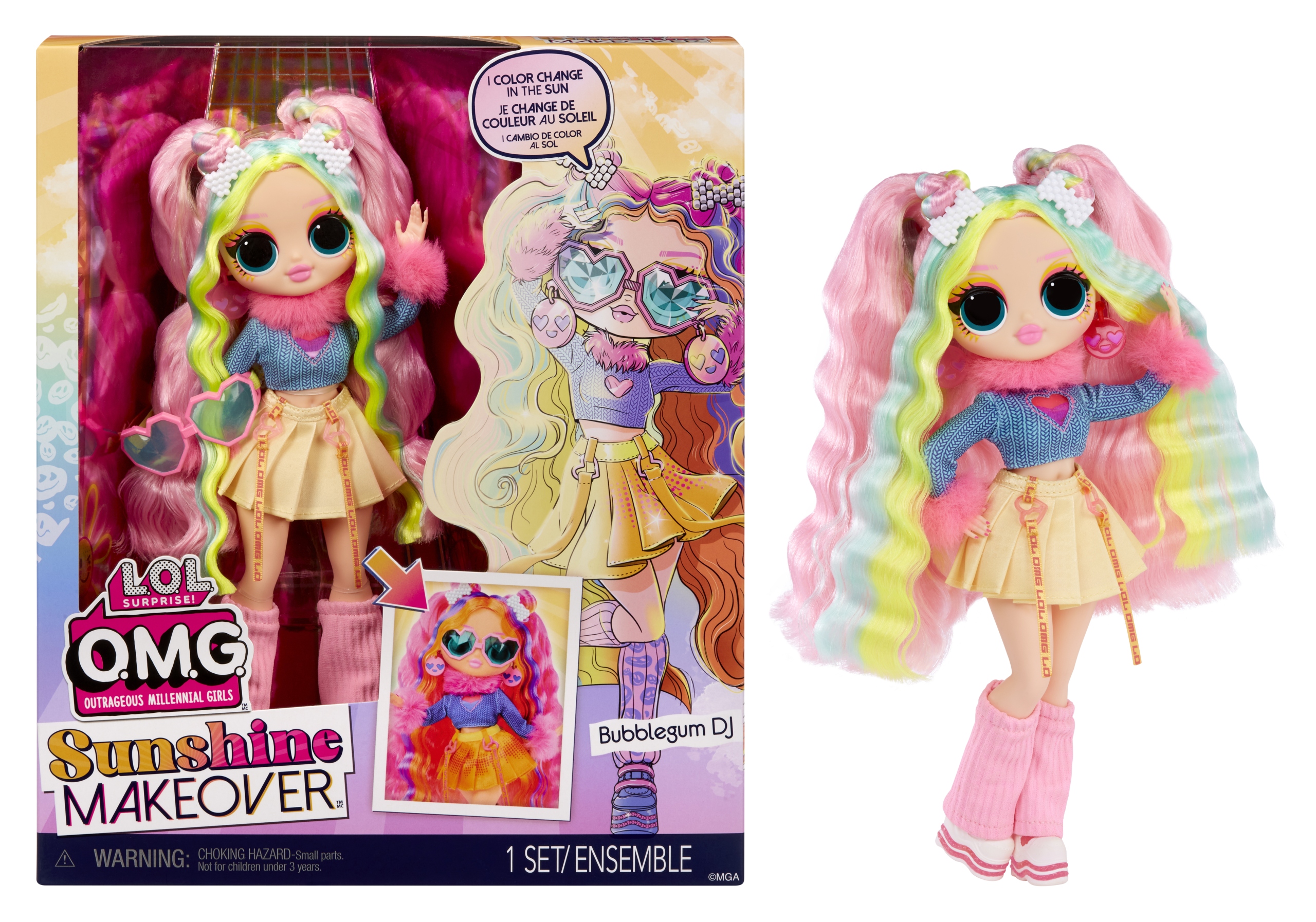 

Lalka L.o.l. Surprise O.m.g. Sunsshine Bubblegum