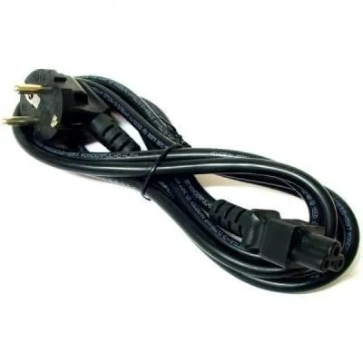 AKYGA Kabel zasilający do notebooka Akyga AK-NB-08A CCA 3x0.5mm2 koniczynka IEC C5  CEE 7/7 1m — 5