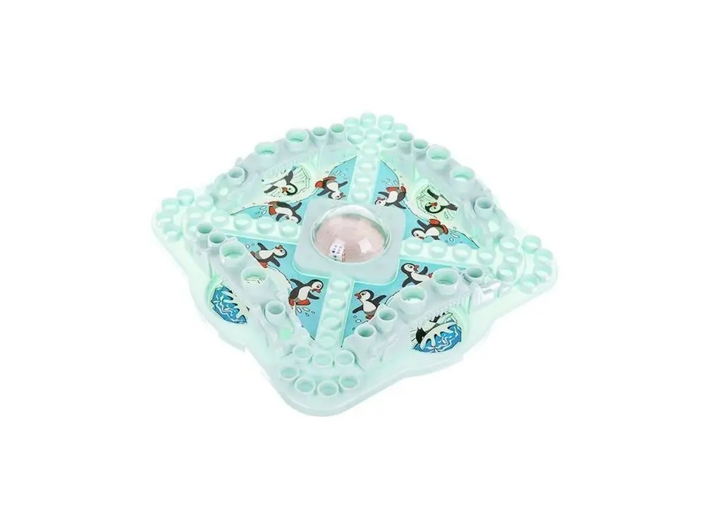 GRA RODZINNA PLANSZOWA WYŚCIG PINGWINÓW PINGWINY PLANSZÓWKA DLA DZIECI EAN (GTIN) 5902802918284