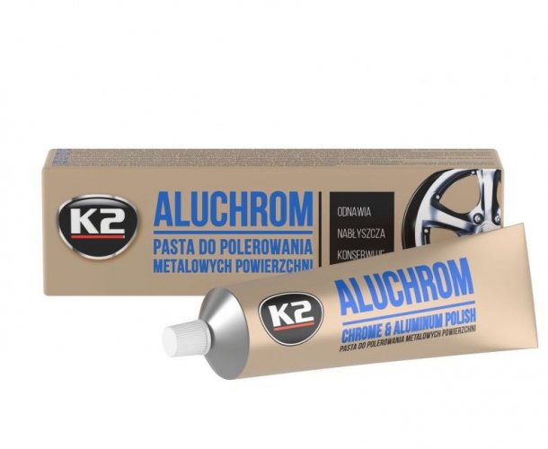 

K2 Aluchrom Pasta Polerska Do Felg Aluminium 120 G