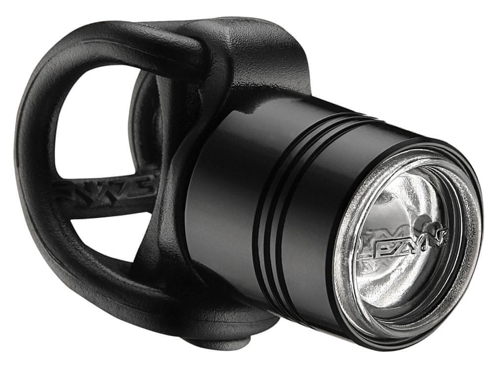 Lampka przednia 15 lumenów czarna