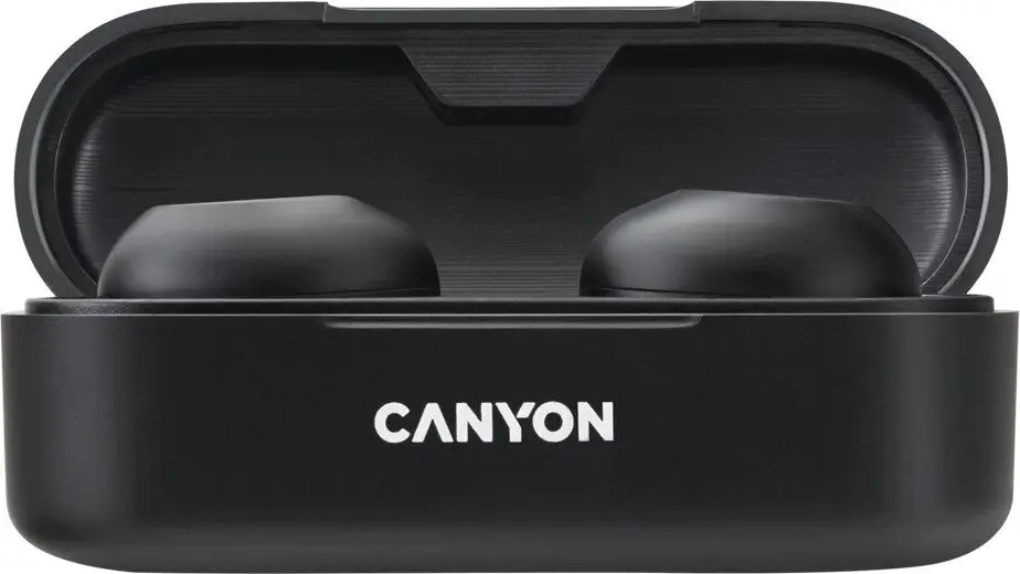 CANYON Słuchawki dokanałowe TWS-1 Czarne — 10