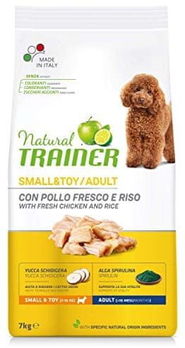 Trainer Natural Small&amp;Toy Ad. kuře a rýže 7kg