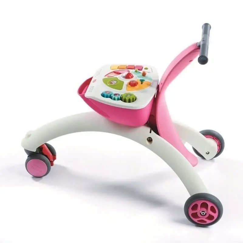 Tiny Love Jeździk-pchacz 5w1 Rosnę z Tobą - różowy Kolor Różowy