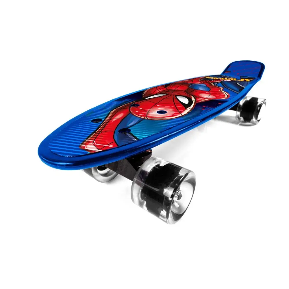 Skateboard Seven modrý Spider-Man 55x14,5 cm 60 mm ABEC-7