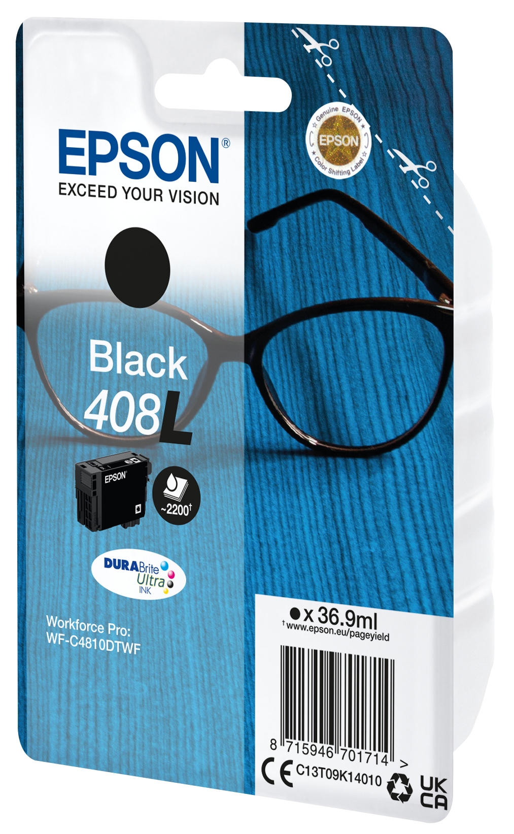 Atrament Epson 408L C13T09K14010 čierny (black)