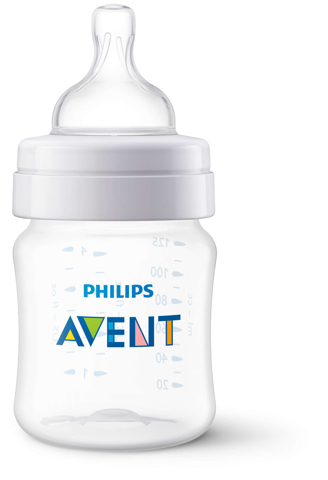 PHILIPS AVENT BUTELKA ANTYKOLKOWA 125ML WYPŁYW DLA NOWORODKA 0M+ SCY100/01 Wyrób medyczny nie