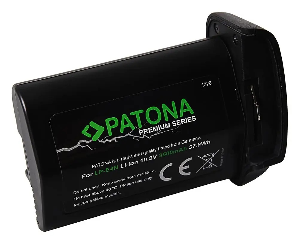 Akumulator Bateria do Canon LP-E4N EOS-1Ds Mark III EOS-1D IV EOS-1D Patona