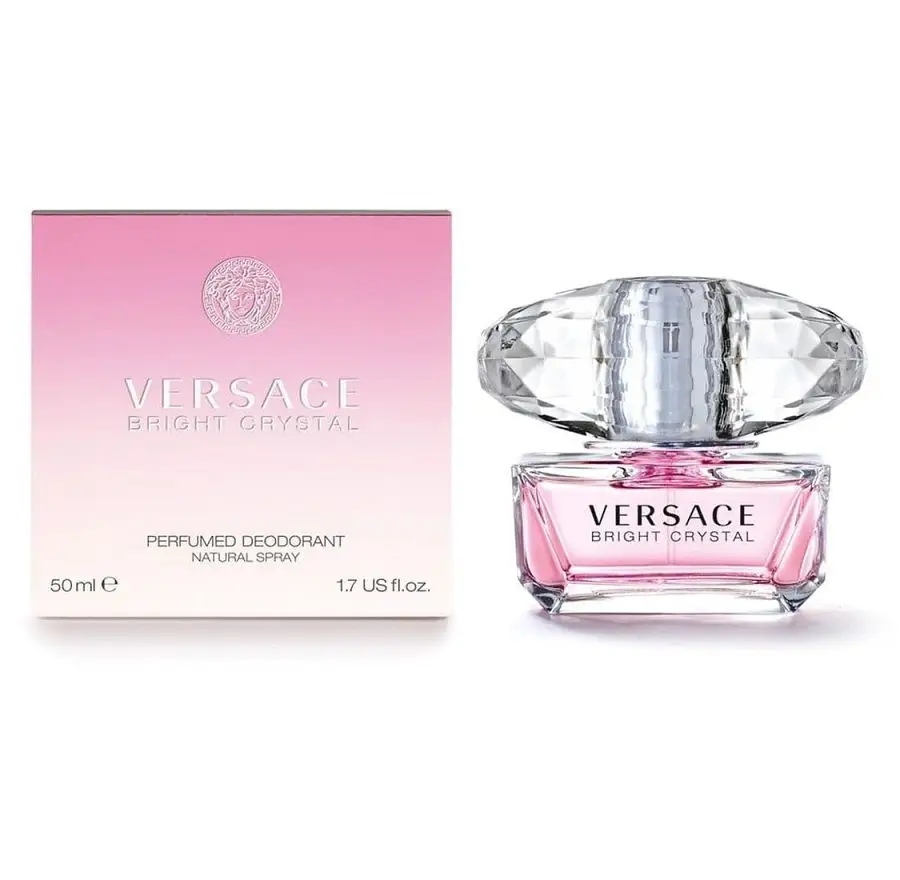 Versace Bright Crystal Dezodorant Perfumowany Naturalny Spray 50 ML