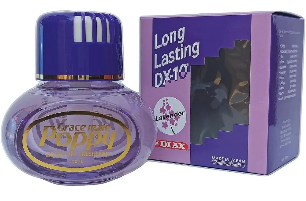 ZAPACH ODŚWIEŻACZ SAMOCHODOWY POPPY 150ML LAVENDA ORYGINAŁ