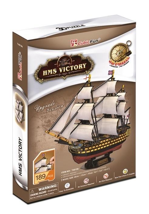 

Puzzle 3D Żaglowiec Hms Victory Cubicfun DA-24019