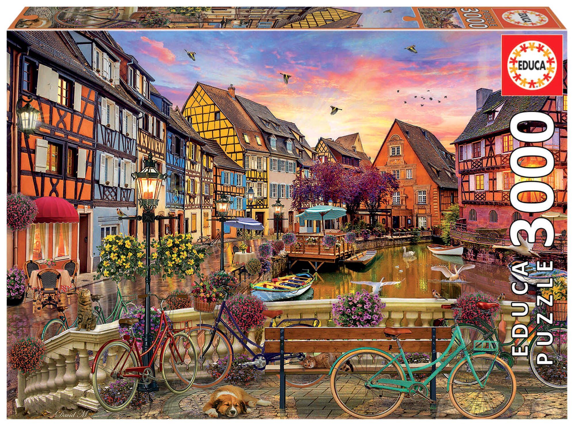 Puzzle 3000 Colmar/ Francja G3 460x320x60 mm Educa