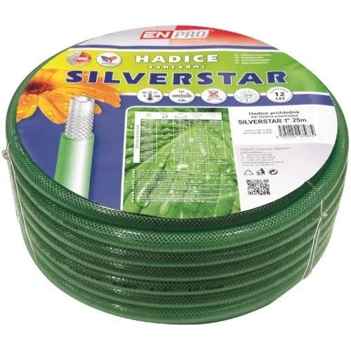 Zahradní hadice Enpro průhledná Silverstar 1 25 m