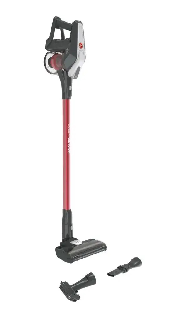 Hoover H-Free 300 Pet Odkurzacz Akumulatorowy, Czerwony/Szary, 240.0W 22.0V