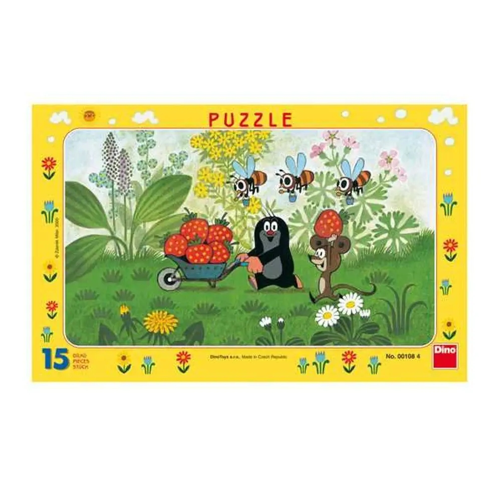 Papierové puzzle Dino Toys Krtko