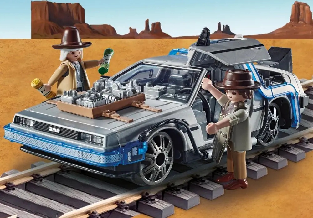 Адвент-календарь Playmobil Back to the Future III 70576, 6 фигурок и 2 животных, от 5 лет — фото 4